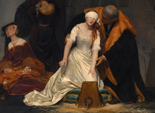 Paul Delaroche execution of Jane Grey 1833