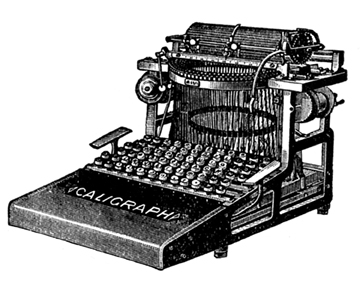 typewriter webb